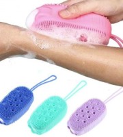 Silicone Exfoliating Bath Brush | Rubbing Massage Bath Brush