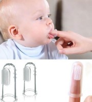 Silicone Soft Finger Toothbrush For Baby Infant