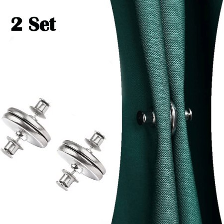 (২ সেট) Magnetic Curtain Clip