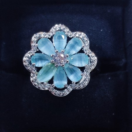 Mint Green Stone Ring