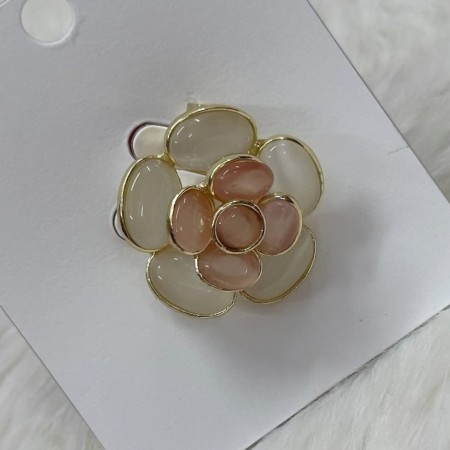 Multi Leyers Pink Hijab Pin