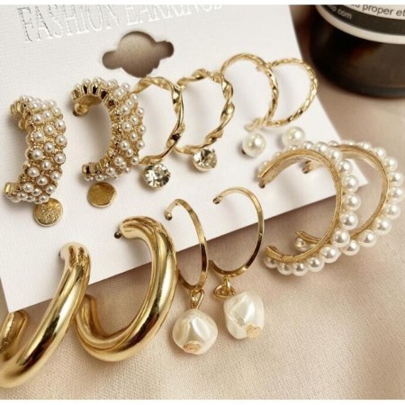 12 Pcs Stylish Earring